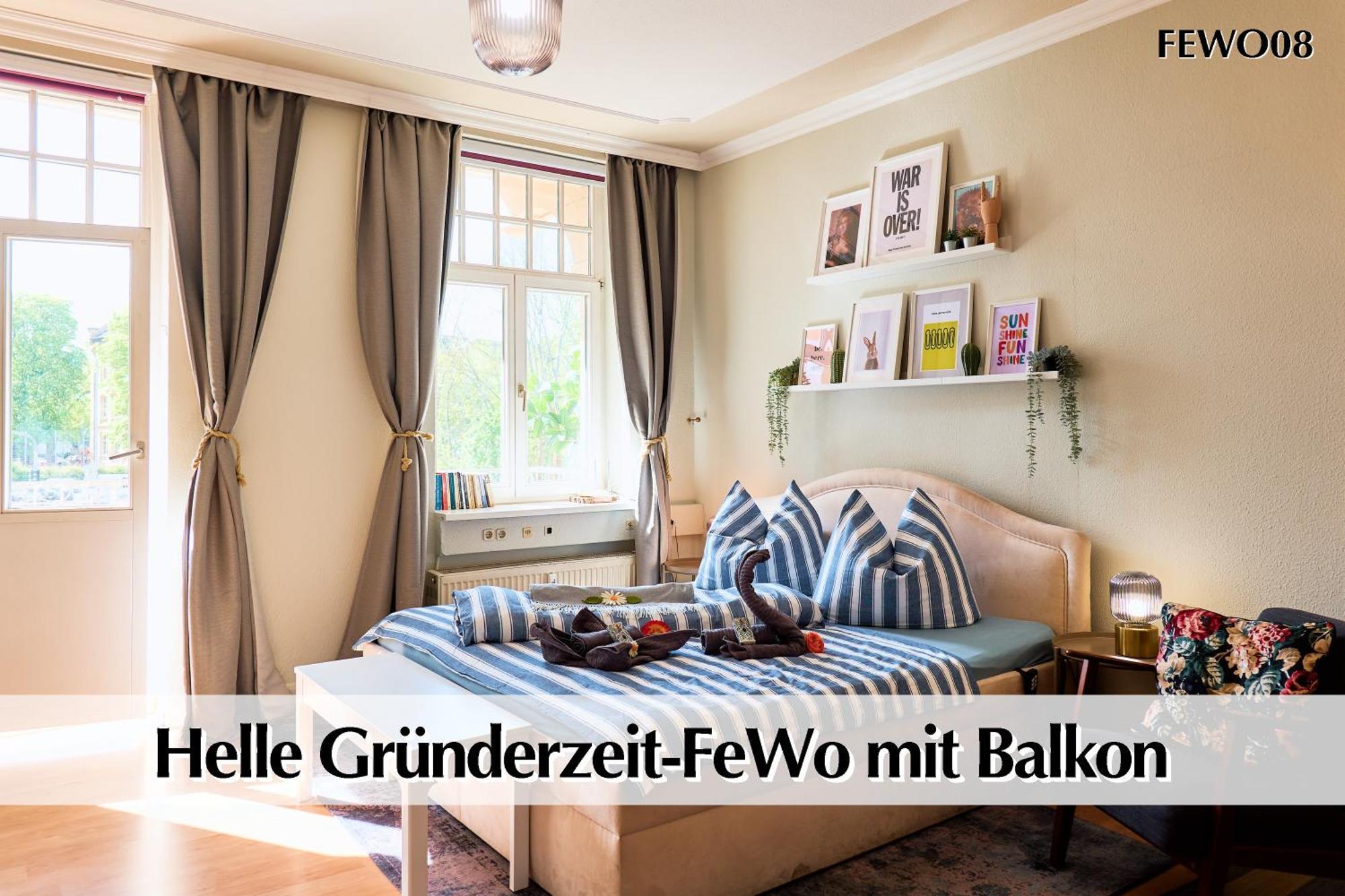 12 Fewos Im Jugendstilhaus Mit Aufzug, Terrasse, Kingsize-Bett, Smart-Tv, Etc 埃尔福特 外观 照片