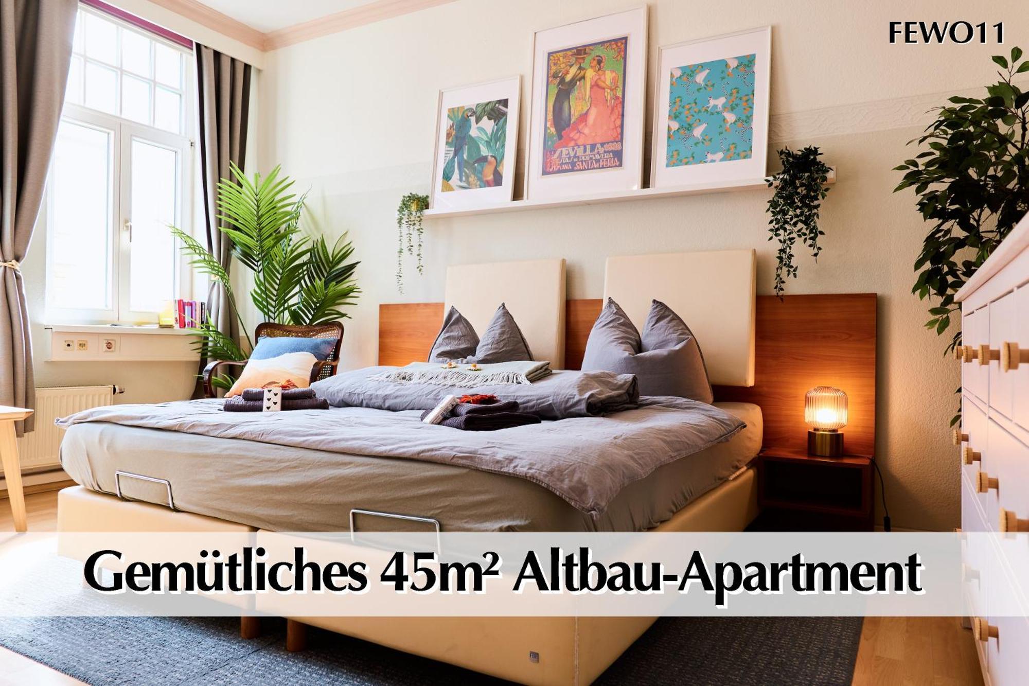 12 Fewos Im Jugendstilhaus Mit Aufzug, Terrasse, Kingsize-Bett, Smart-Tv, Etc 埃尔福特 外观 照片