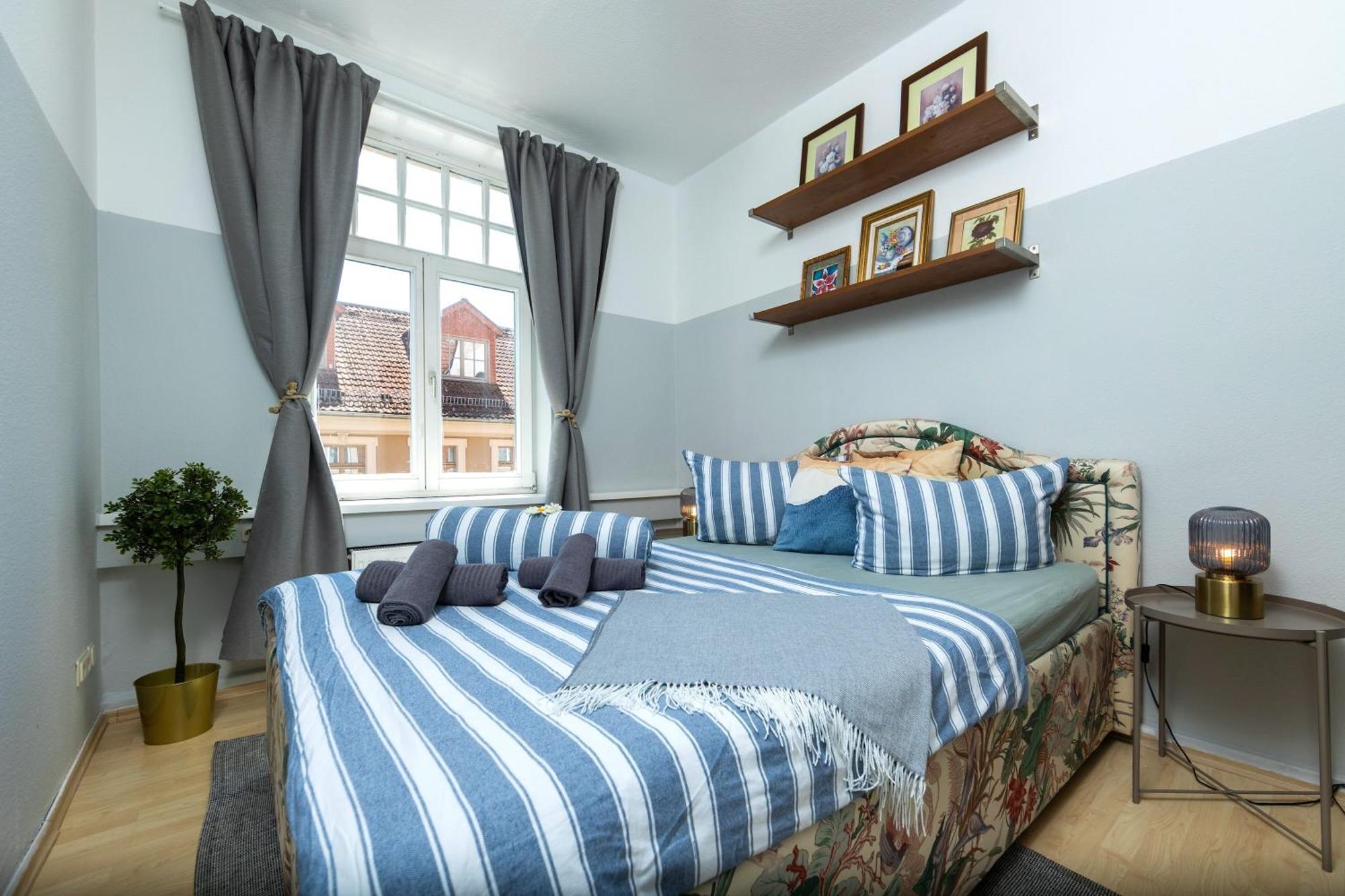 12 Fewos Im Jugendstilhaus Mit Aufzug, Terrasse, Kingsize-Bett, Smart-Tv, Etc 埃尔福特 外观 照片