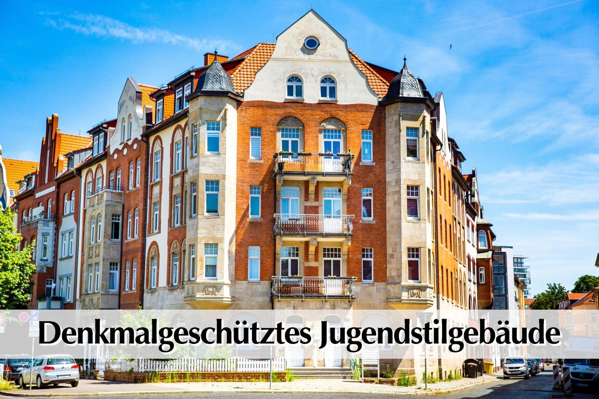 12 Fewos Im Jugendstilhaus Mit Aufzug, Terrasse, Kingsize-Bett, Smart-Tv, Etc 埃尔福特 外观 照片