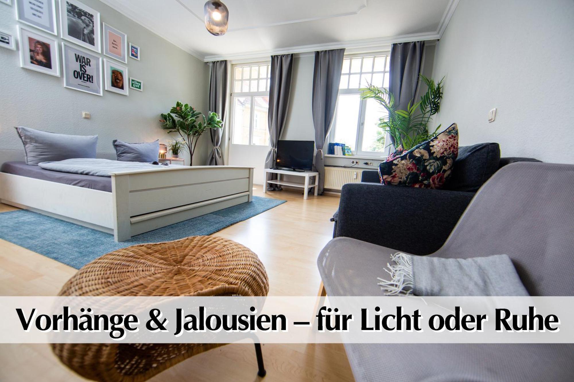 12 Fewos Im Jugendstilhaus Mit Aufzug, Terrasse, Kingsize-Bett, Smart-Tv, Etc 埃尔福特 客房 照片