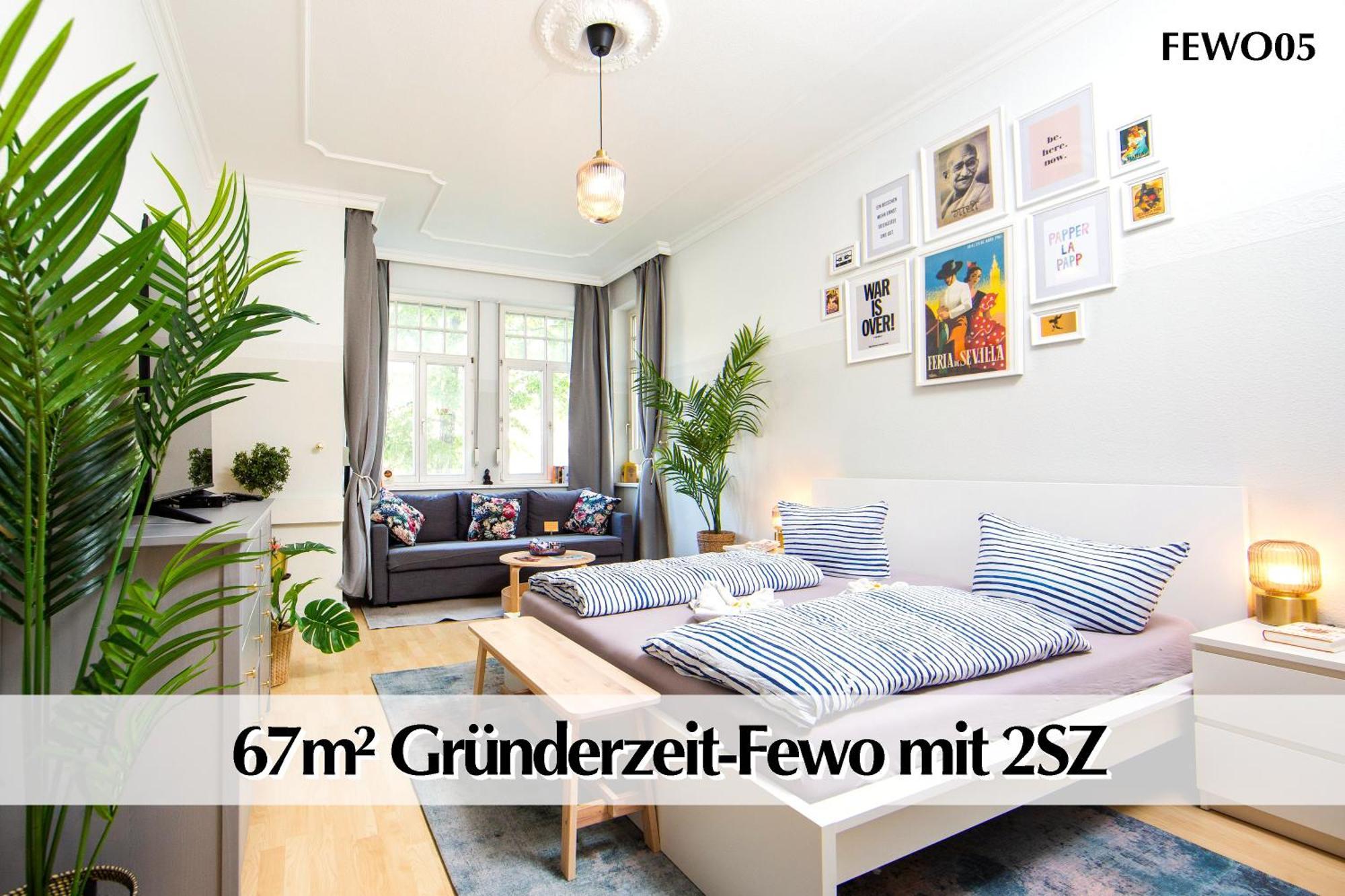 12 Fewos Im Jugendstilhaus Mit Aufzug, Terrasse, Kingsize-Bett, Smart-Tv, Etc 埃尔福特 外观 照片